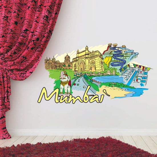 Mumbai Sticker