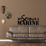 My Son is a Marine Decal