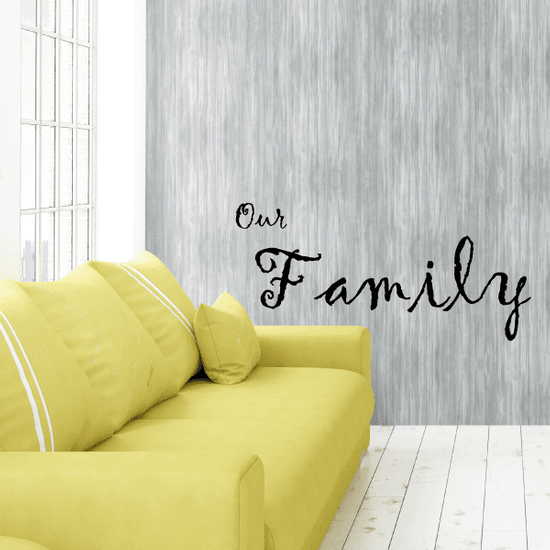 Our Family Wall Decal