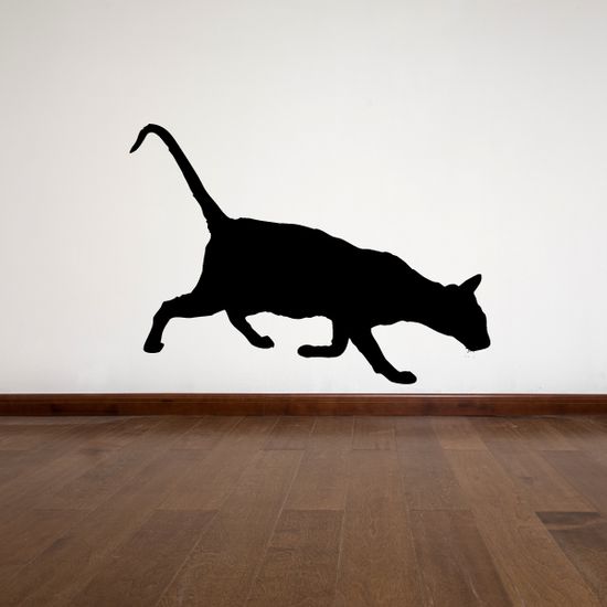 Stalking Cat Decal