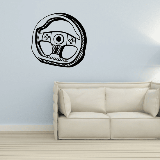 Steering Wheel Decal