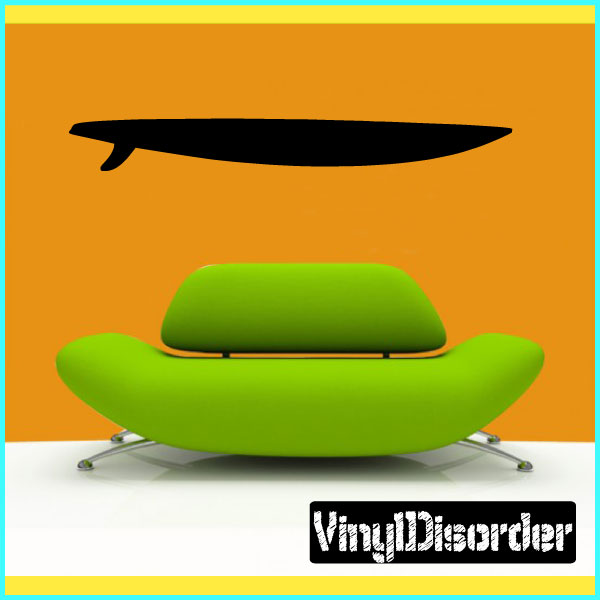 Surfing Wall Decal - Vinyl Decal - Car Decal - AL 012