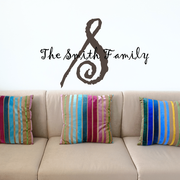 The Custom Family Wall Decal