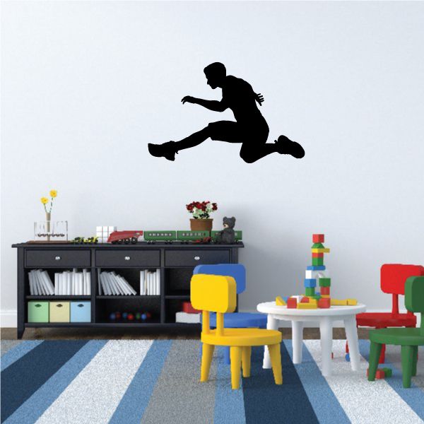 Track and Field Wall Decal Vinyl Decal Car Decal 001