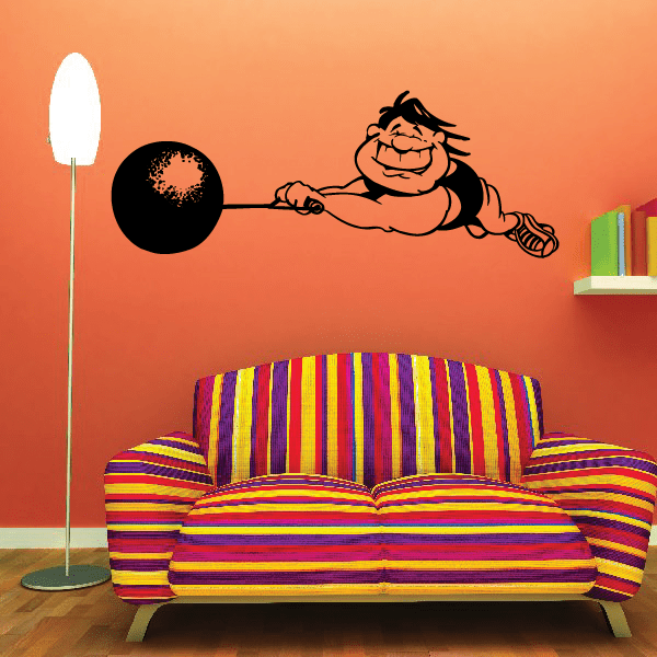 Track and field Wall Decal Vinyl Decal Car Decal Bl021