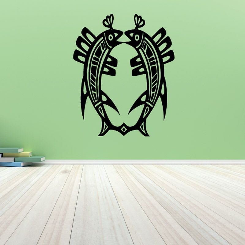 Tribal Fish Decal
