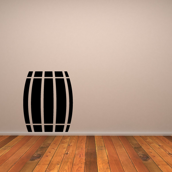 Wine Barrel Decal