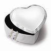 3" - Nickel-Plated Heart Jewelry Box (GM9146) 3" - Nickel-Plated Heart Jewelry Box (GM9146)