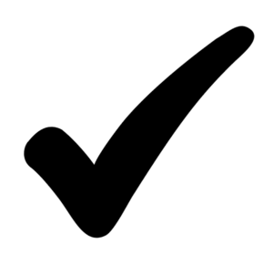 Double Cross Checkmark Stamper