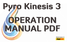 Pyro Kinesis 3 Operation Manual