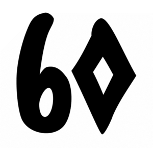 Double Cross Six of Diamonds Stamper