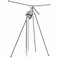 HUSTLER DISCONE BASE SCANNER ANTENNA HUSTLER DISCONE BASE SCANNER ANTENNA