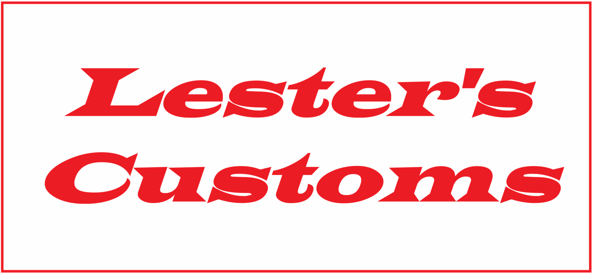 Lester's Customs - Labor Day Sale
