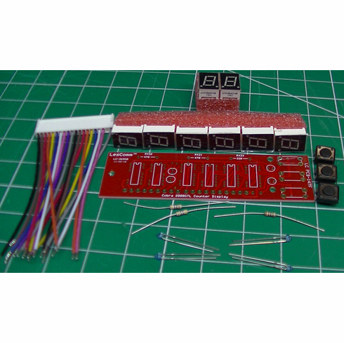 NEW! Cobra 2000GTL Clock-Counter Display Kit