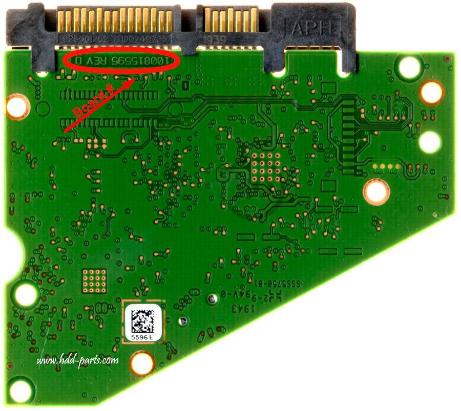 ST4000DM004 2CV104-300 0001 ST4OOODMOO4 100815595 REV E 3.5'' SATA ...