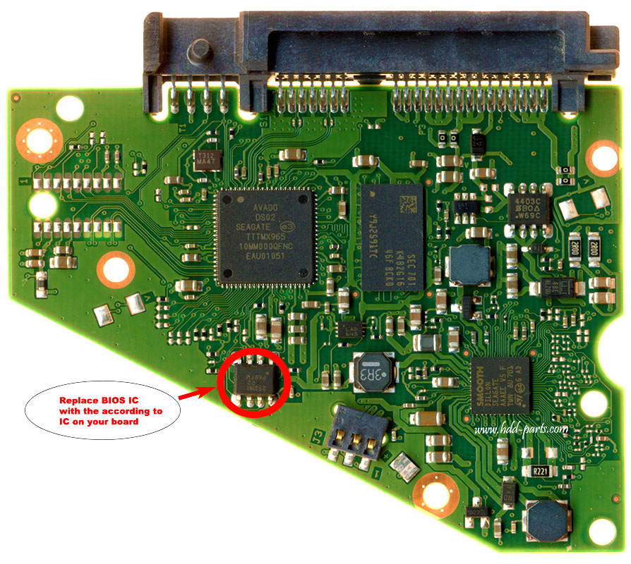 ST4000DM004 2CV104-568 0001 ST4000DMOO4 100800538 REV A 3.5'' SATA ...