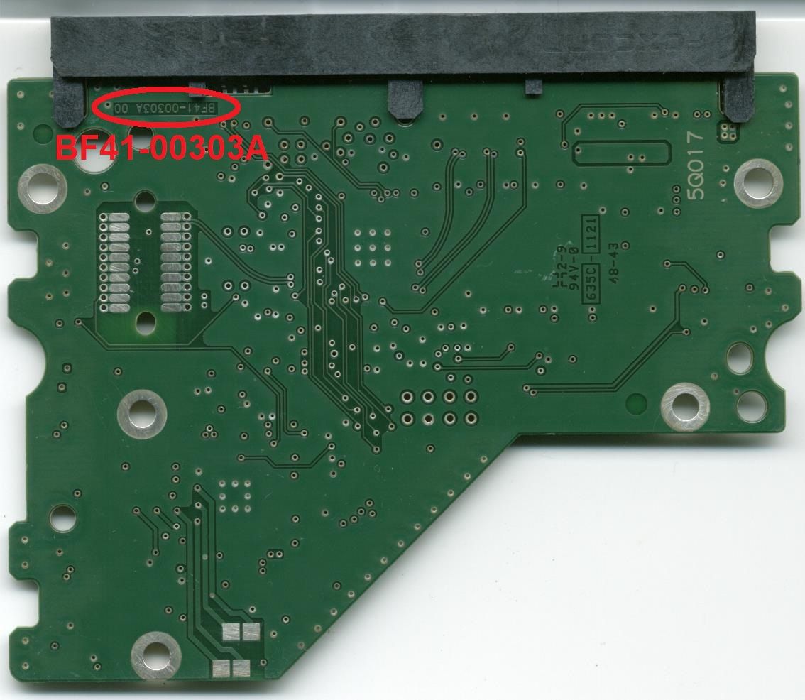 HD103SJ BF41-00303A F3_2D Rev. 01 R00 1AJ10001 3.5'' SATA SAMSUNG ...