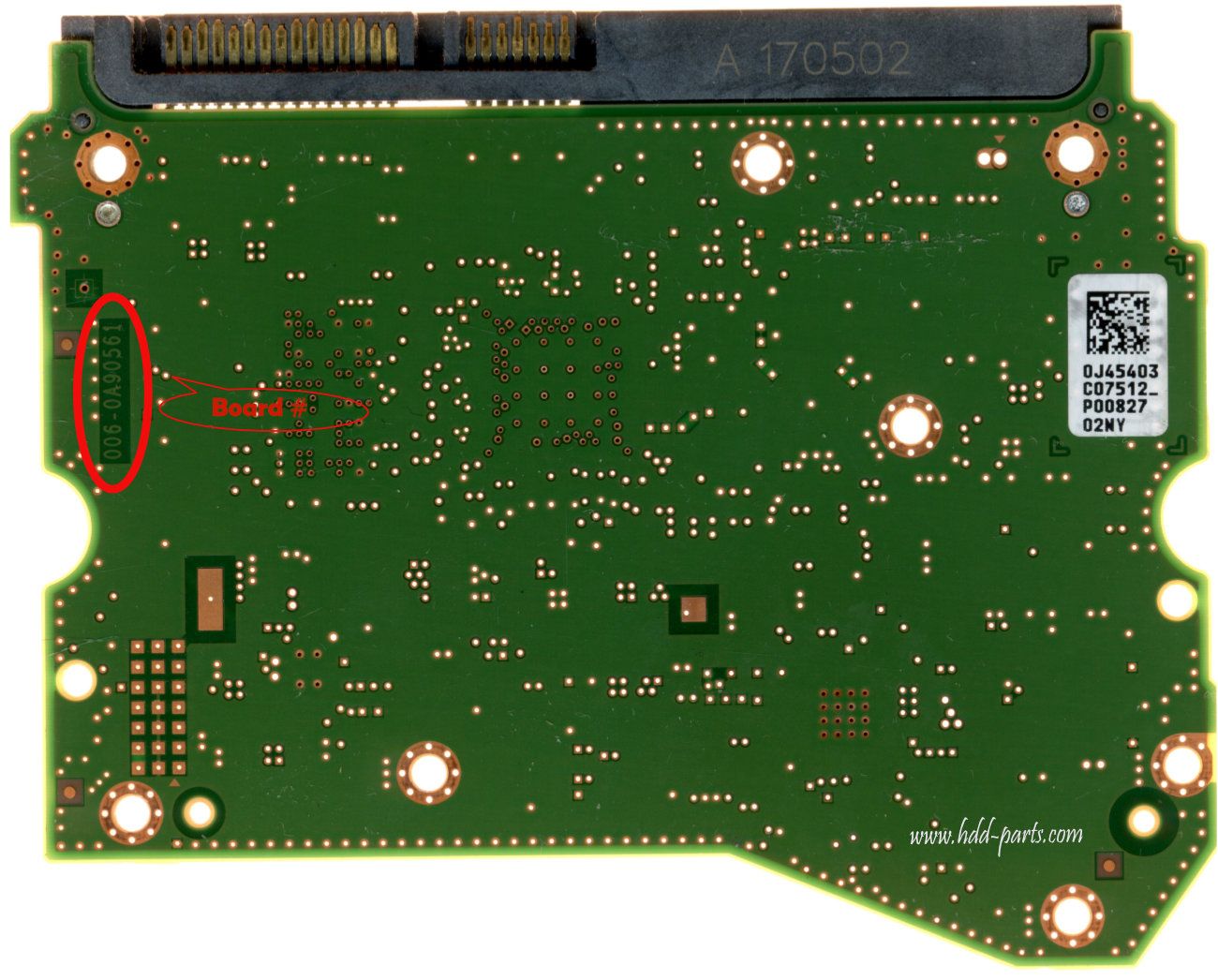 huh72101ale-huh72101ale-006-0a90561-0a90561-0j45403-circuit-board
