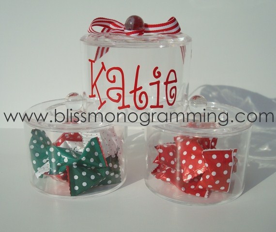 Personalized Acrylic Candy Jar