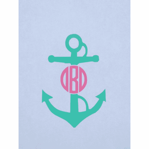 Anchor Car Monogram
