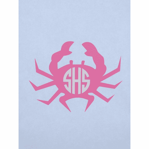 Crab Car Monogram