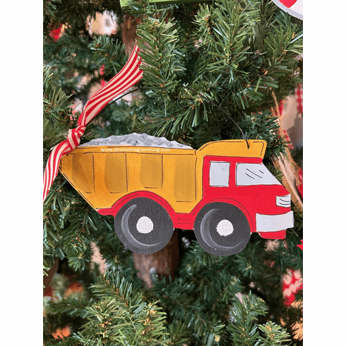 Dump Truck<br>Christmas Ornament