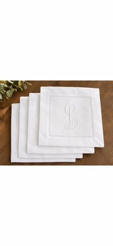 Linen Cocktail Napkins (Set of 4)