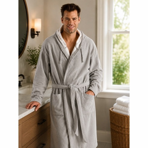 Men's Sweatshirt Hoodie Robe