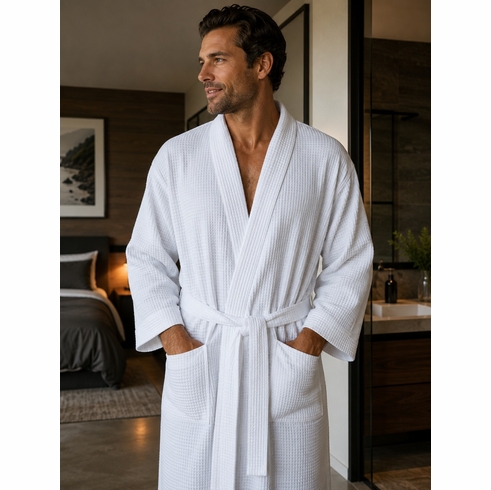 Men's Waffle Robe