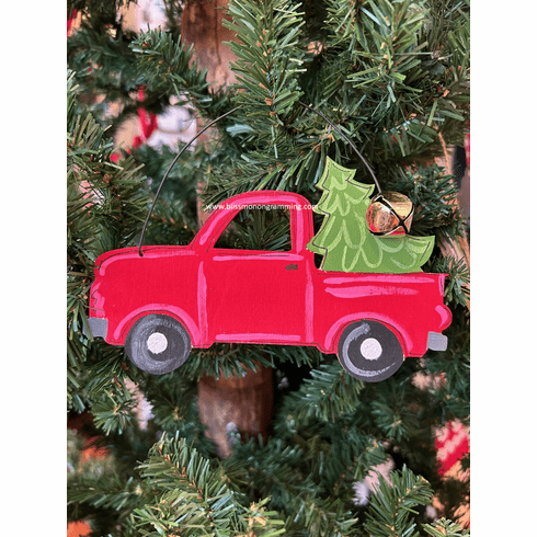 Red Truck<br>Christmas Ornament