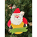 Santa Holding a Sports Ball<br>Christmas Ornament