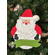 Santa Holding a Sports Ball<br>Christmas Ornament