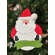 Santa Holding a Sports Ball<br>Christmas Ornament