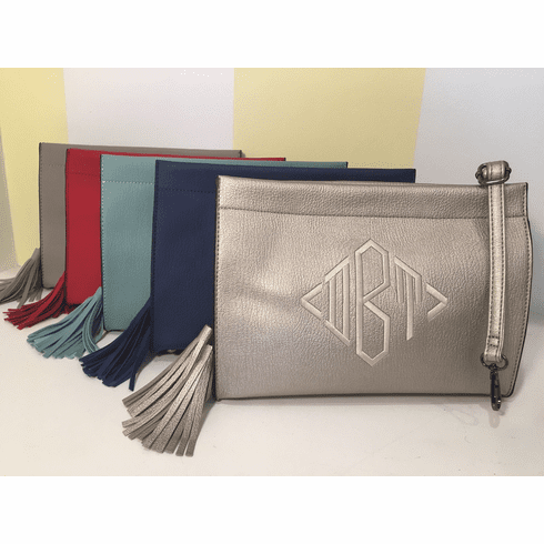 Vegan Tassel Clutch/Crossbody<br>SOLD OUT!