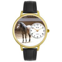 Andalusian Horse Watch in Gold or Silver