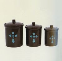 Cross Canister Set
