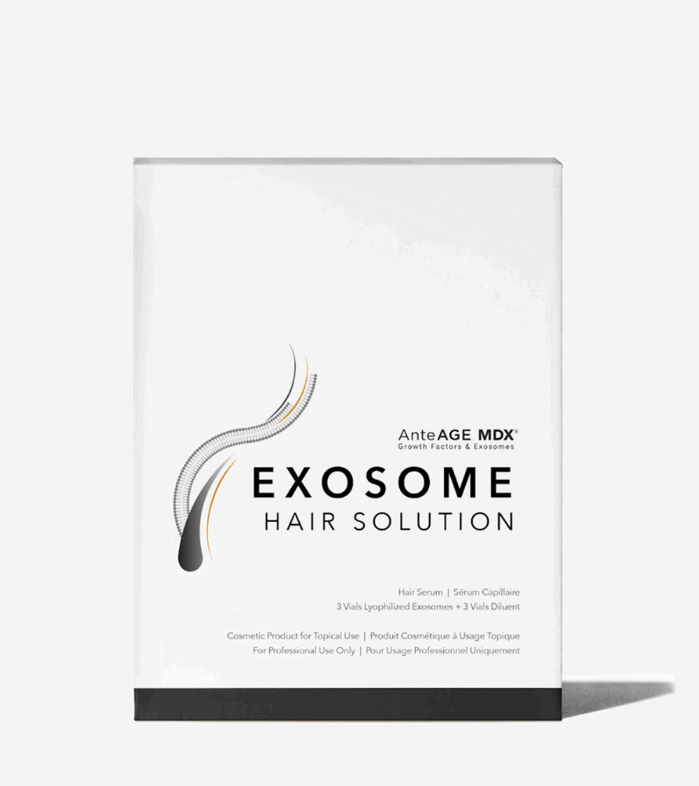 AnteAGE MD Exosome Hair Solution 3 Vials | WNT Signaling Treatment