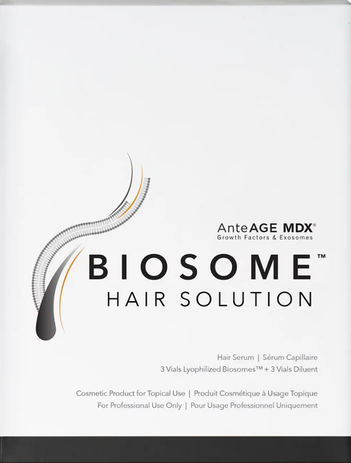 AnteAGE MD Biosome Hair Solution | Targeted Exosome Treatment | 3 Vial