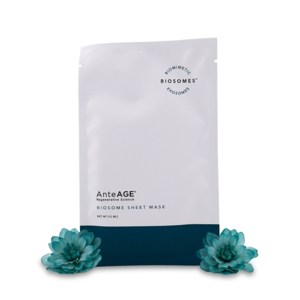AnteAGE MD Biosome Sheet Mask | Post-Procedure Recovery Mask - Single