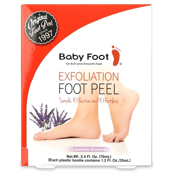 Baby Foot� Original Exfoliation Foot Peel | Lavender-Scented At-Home Smoothing System