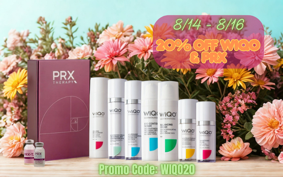 8/14 - 8/16 = 20% off WiQO and PRX </p> PROMO CODE: WIQO20