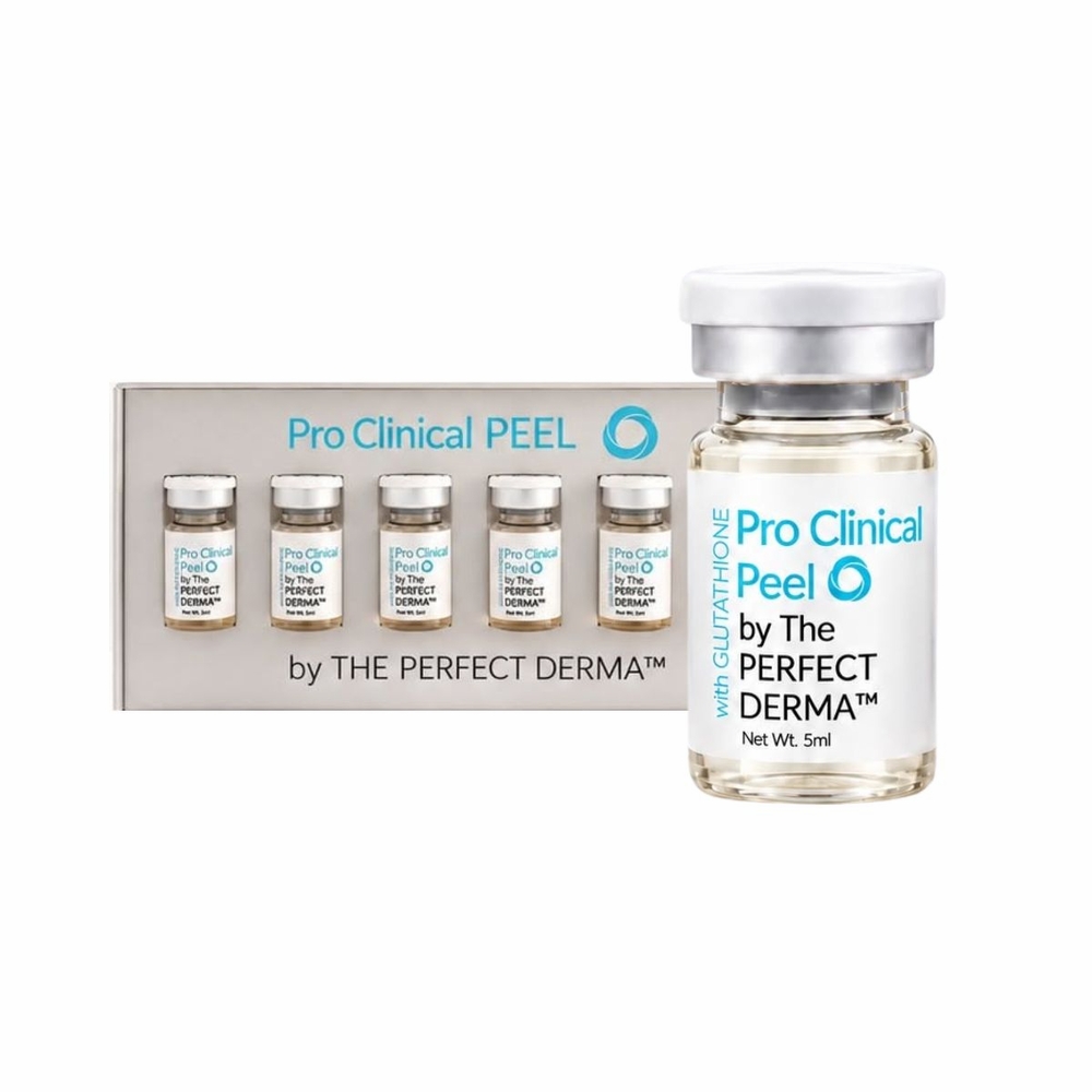 THE PERFECT DERMA Pro Clinical Peel | Lighter Touch Resurfacing Superficial Multi-Acid Radiance & Cellular Maintenance Treatment