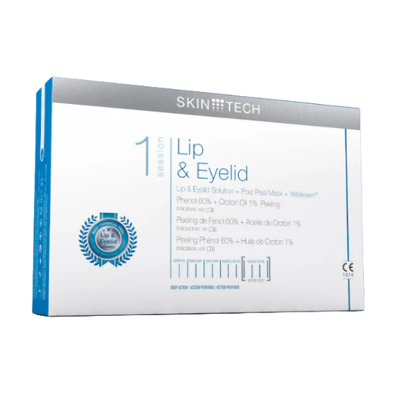 SKIN TECH PHARMA Lip & Eyelid Solution | Advanced Localized Deep Dermal Remodeling & Chemo-Exfoliation Matrix