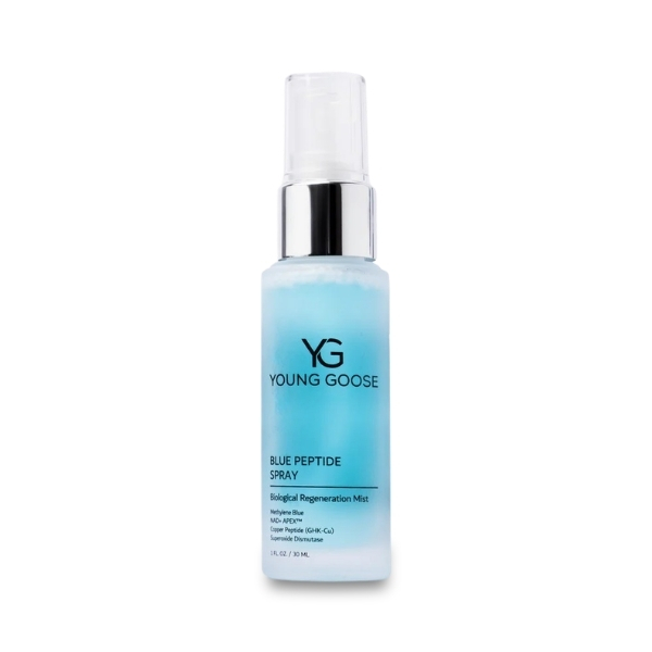 Young Goose Blue Peptide Spray | Advanced Copper Peptide Environmental Shield & Mist - Travel