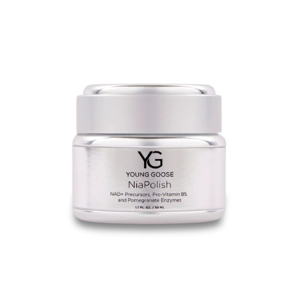 Young Goose NiaPolish I Brightening & Smoothing Exfoliator I Advanced Bio-Hacking Exfoliating Polish