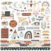 BoHo Baby - 12x12 Sticker Sheet BoHo Baby - 12x12 Sticker Sheet