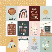 Boho Baby - 3x4 Journaling Cards