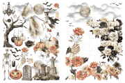 Ghostly Greetings / Rub-Ons