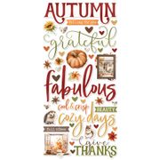 Simple Vintage Autumn Breeze / Foam Stickers