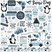 Magic of Winter / 12x12 Sticker Sheet